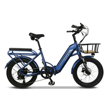 NewModernTrends E-Bikes MATTE BLUE BOBCAT PRO
